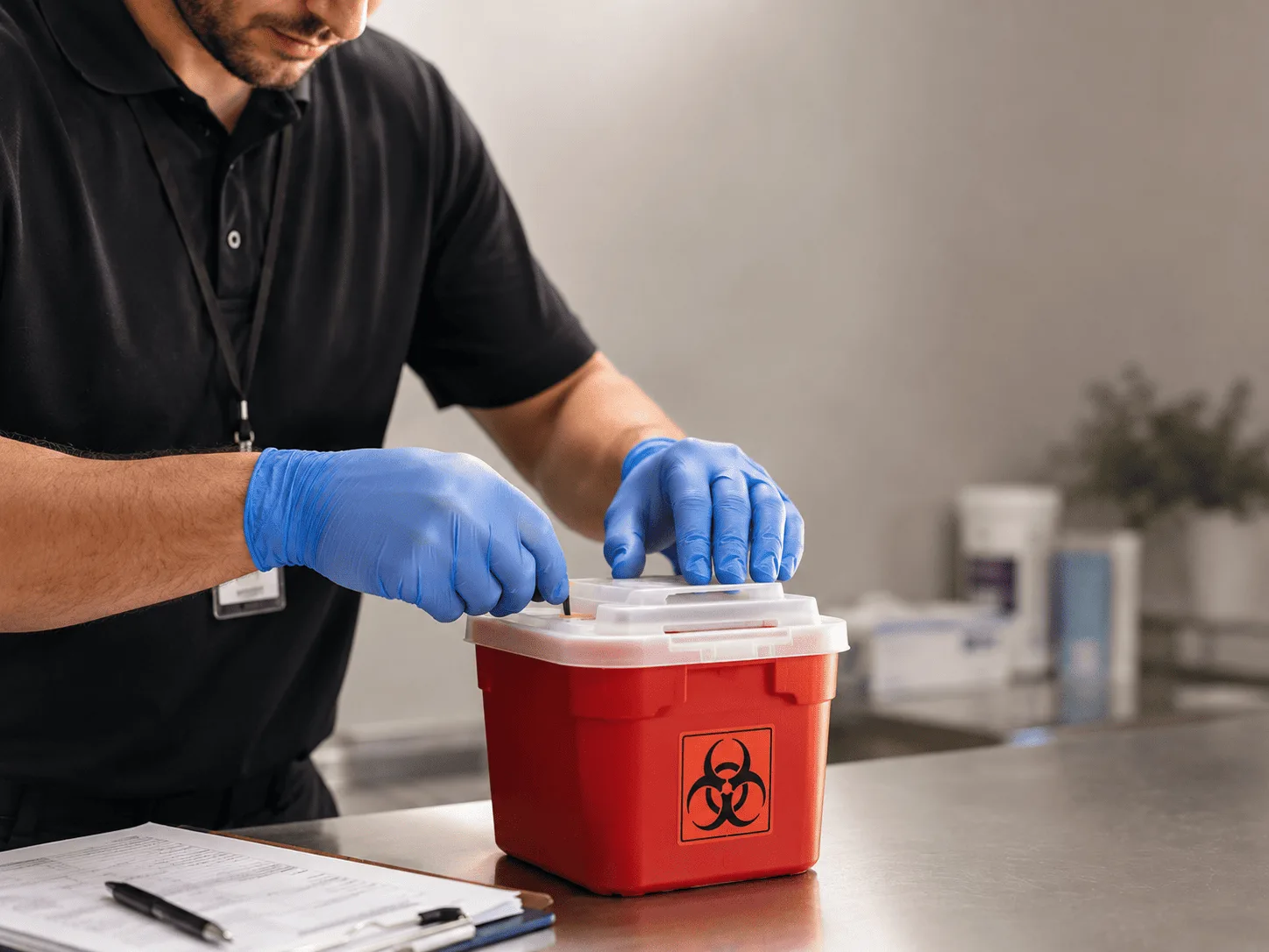 Why choose Sharps Waste Disposal in Stark, KS